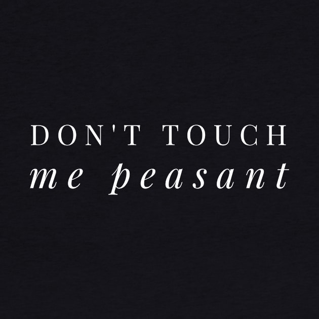 Don't Touch by Six Gatsby